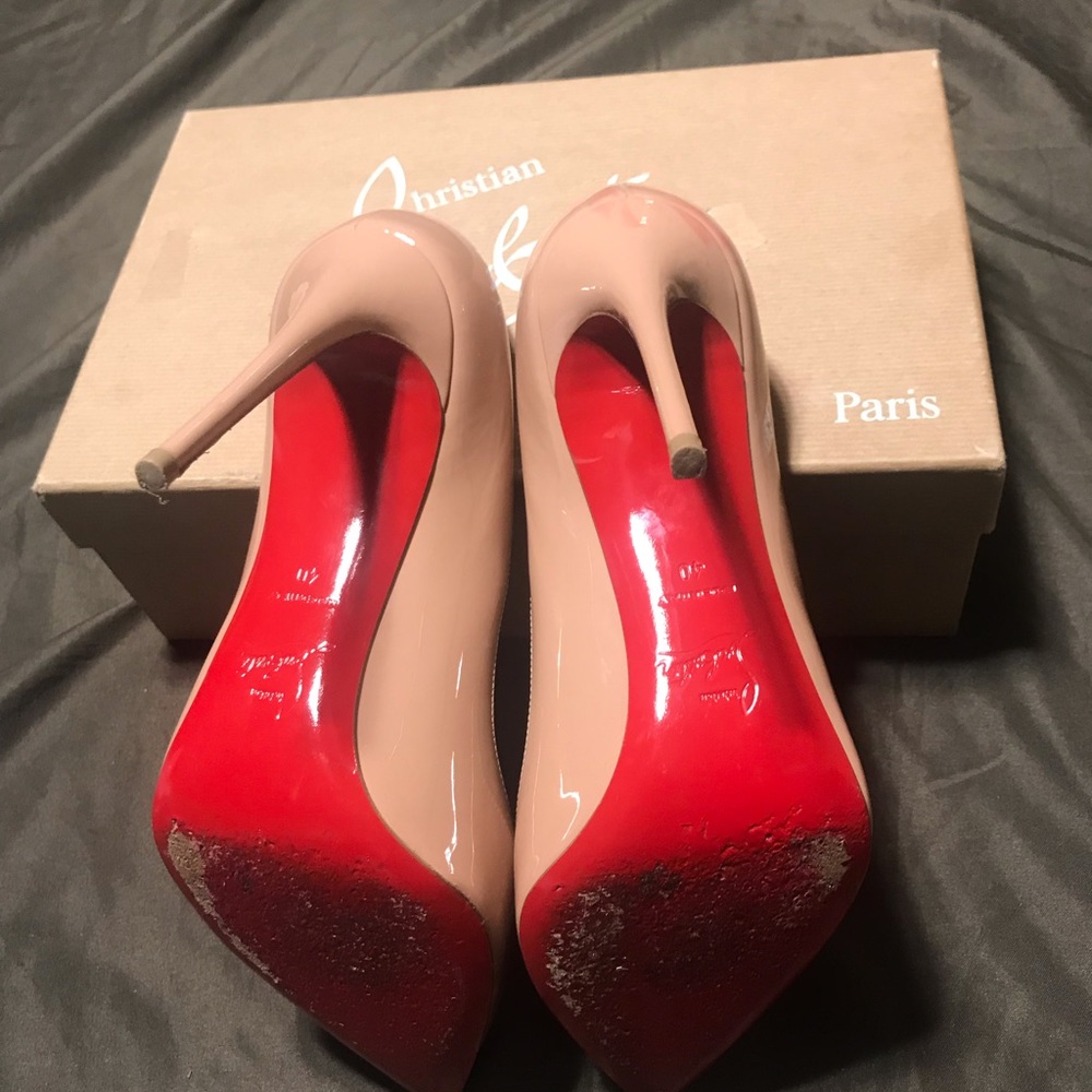 Christian Louboutin red bottoms authentic